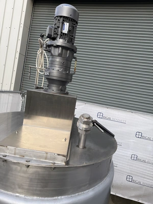 600L S/S JKTD vertical Anchor paddle mixer