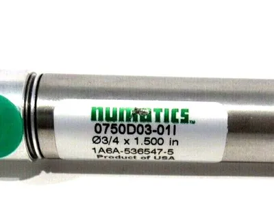 NEW NUMATICS 0750D03-01I CYLINDER 0750D0301I