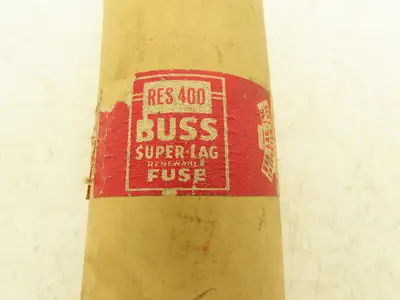 Buss RES 400 Rebuildable Renewable Super-Lag Fuse 400Amp 600VAC