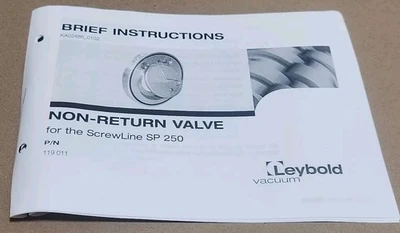 NEW Leybold 119-011