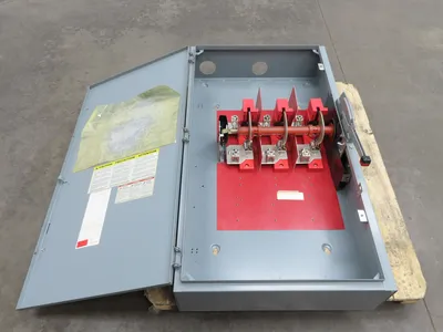 Square D HU365 Safety Disconnect Switch 400A 600V 3 Pole Non Fused Series E2
