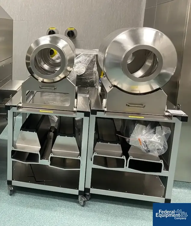 Used Bohle 25, 50 & 75 Liter LB Bohle Tripan Coating Pan Drums Coating Pans NL | Federal Equipment Company #129487