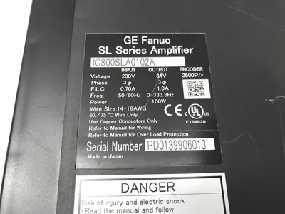USED FANUC SL SERIES SERVO DRIVE AMPLIFIER CONTROL