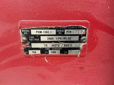 Used BLUE M P0M136C1 Heat Treating Units Ohio US | HGR 24 #1324884