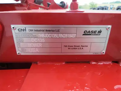 New | in-Stock 2026 CASE IH DC135 Mower Conditioners Pennsylvania US | Zimmerman Farm Service #1410481
