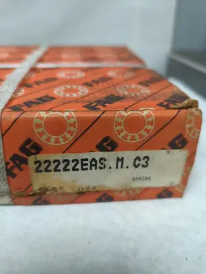 New | in-Stock FAG 22222EAS.M.C3 Bearings | Surplus Asset Holdings #1195569