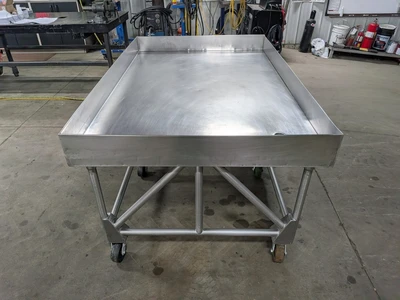Heavy-Duty Stainless-Steel Table