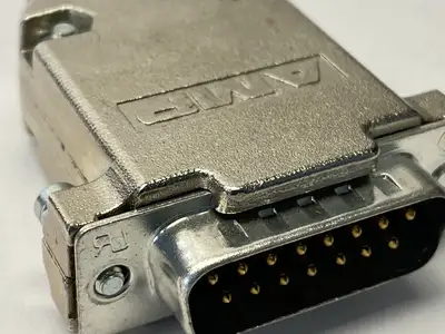 New | in-Stock TE CONNECTIVITY AMP D-SUB CONNECTOR 15-POSITION LOT OF 2 Connector Accessories Michigan US | Maverick Industrial Sales #1091112