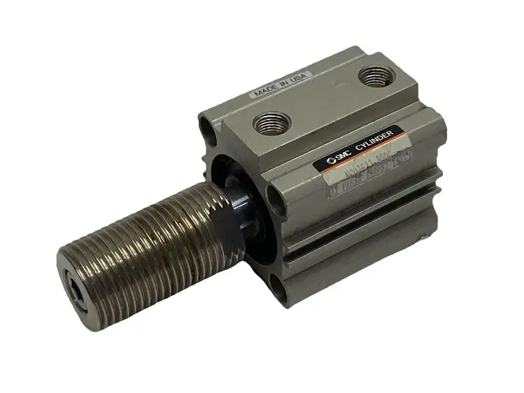 Used SMC Pneumatic Compact Cylinder Pneumatic Cylinders Michigan US | Maverick Industrial Sales #1395894