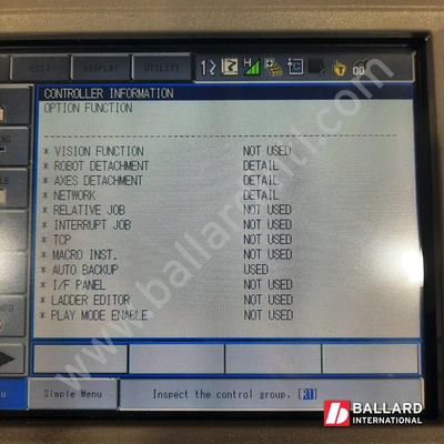 YASKAWA Motoman MH180 Robot System w/ DX200 Controller