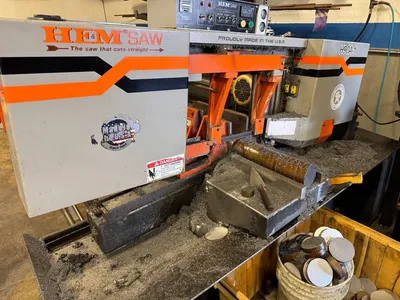 HEM H90A-1 Horizontal Band Saws | Silverlight CNC, Inc (7)