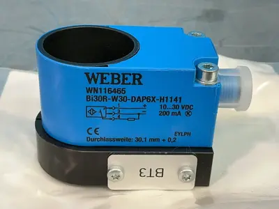 Used WEBER BI30RW30DAP6XH1141 Proximity Sensors Ohio US | HGR 24 #1549965