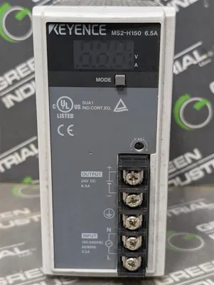 Keyence MS2-H150 Switching Power Supply 24VDC 6.5A Used