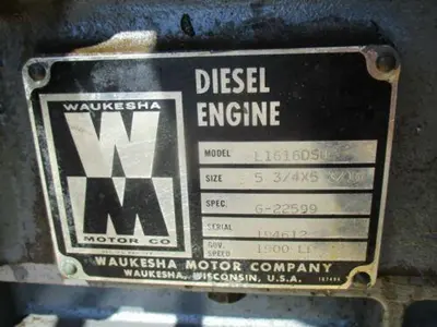 USED WAUKESHA L1616DSU