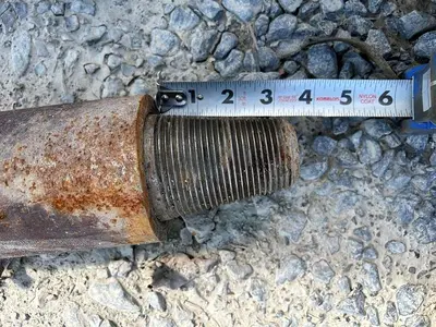 Used AFTERMARKET 51" CHISEL BIT FOR CABLE TOOL Other Cutting Tools Pennsylvania US | East West Machinery & Drilling #1417449