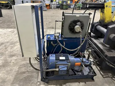200 TON (2-3/8" TO 9-5/8") DIAMETER TRUE GRIT MODEL CT200 HYDRAULIC TUBE & PIPE PUSH POINTER / END FORMER/ SWAGING PRESS: STOCK #22399