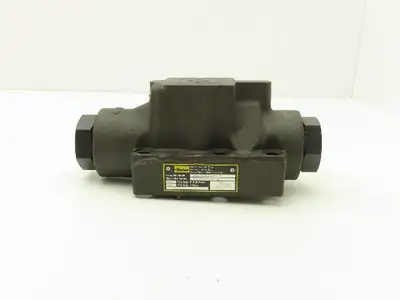Parker D61VW012B4NYCF5 Pilot Operated Hydraulic Solenoid Valve 3000/1500 PSI