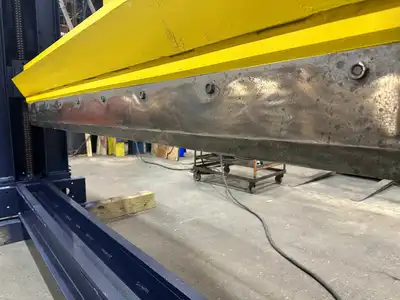 Jones 87″ wide Guillotine Roll Splitter