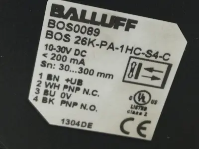 USED BALLUFF BOS 26K-PA-1HC-S4-C