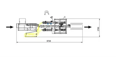 Lead Through Packaging model PL60 High Speed Top Load Case Packer