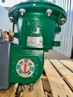 Fisher 1.5" V300 V-Ball Control Valve