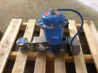 Neles Jamesbury 1"-150 V-Ball Control Valve