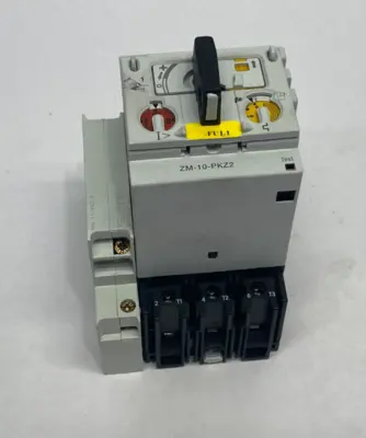 USED MOELLER MOTOR PROTECTION BREAKER ASSEMBLY