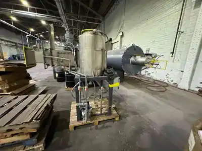 USED 2022 THERMAL OXIDIZER HORIZONTAL BURNER & CHAMBER