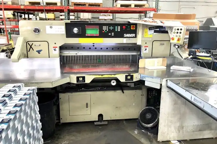 Used SABER S137 Paper Cutters New Jersey US | Colter & Peterson #1485863