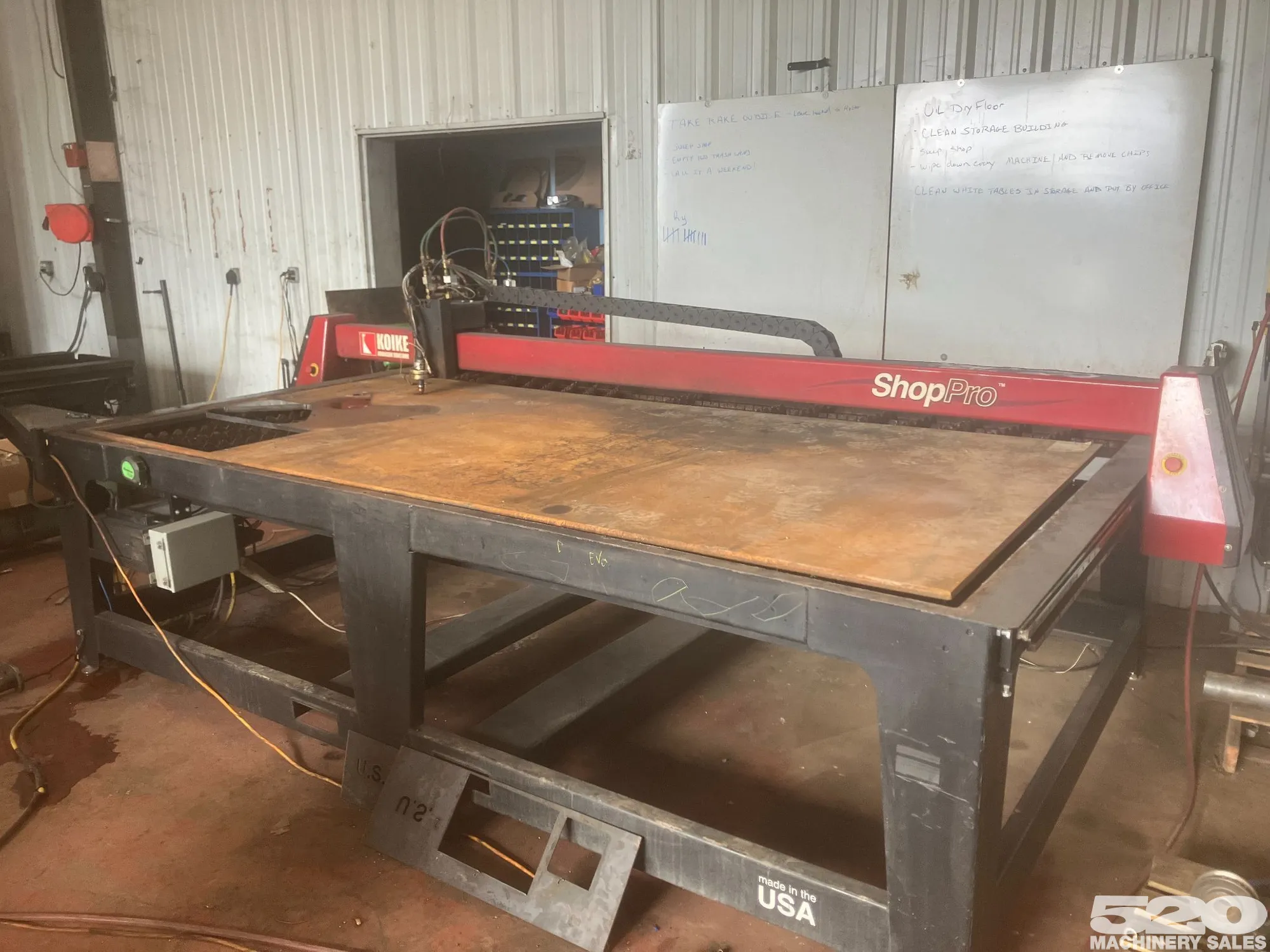 2021 Koike Aronson ShopPro 510 5'X 10' Plasma Cutter