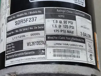 USED SPEEDAIRE SDR5F237