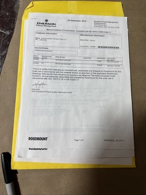 NEW Rosemount 3051CG5A22A1AM5Q4Q8S1
