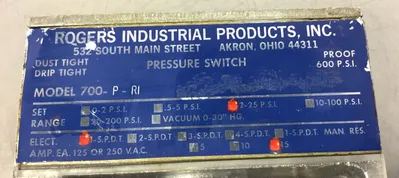 Used Rogers _UNKNOWN_ Relays & Switches South Carolina US | Palmetto Automation #1164801