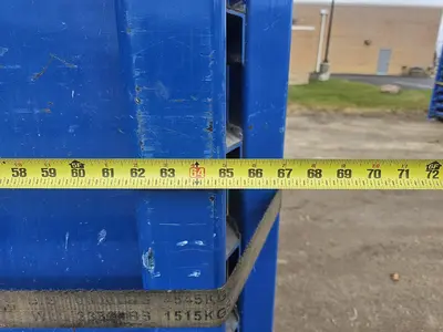 USED ENGINEERED HANDLING SYSTEMS 8 SHELF, 5500 LBS EACH