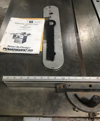 POWERMATIC 72A TABLE SAW