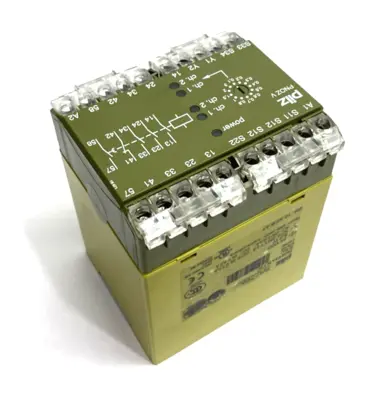 Used Pilz Safety Relay 2-Channels PNOZ V 3 s 24 V DC Relays & Switches Michigan US | Maverick Industrial Sales #1401884