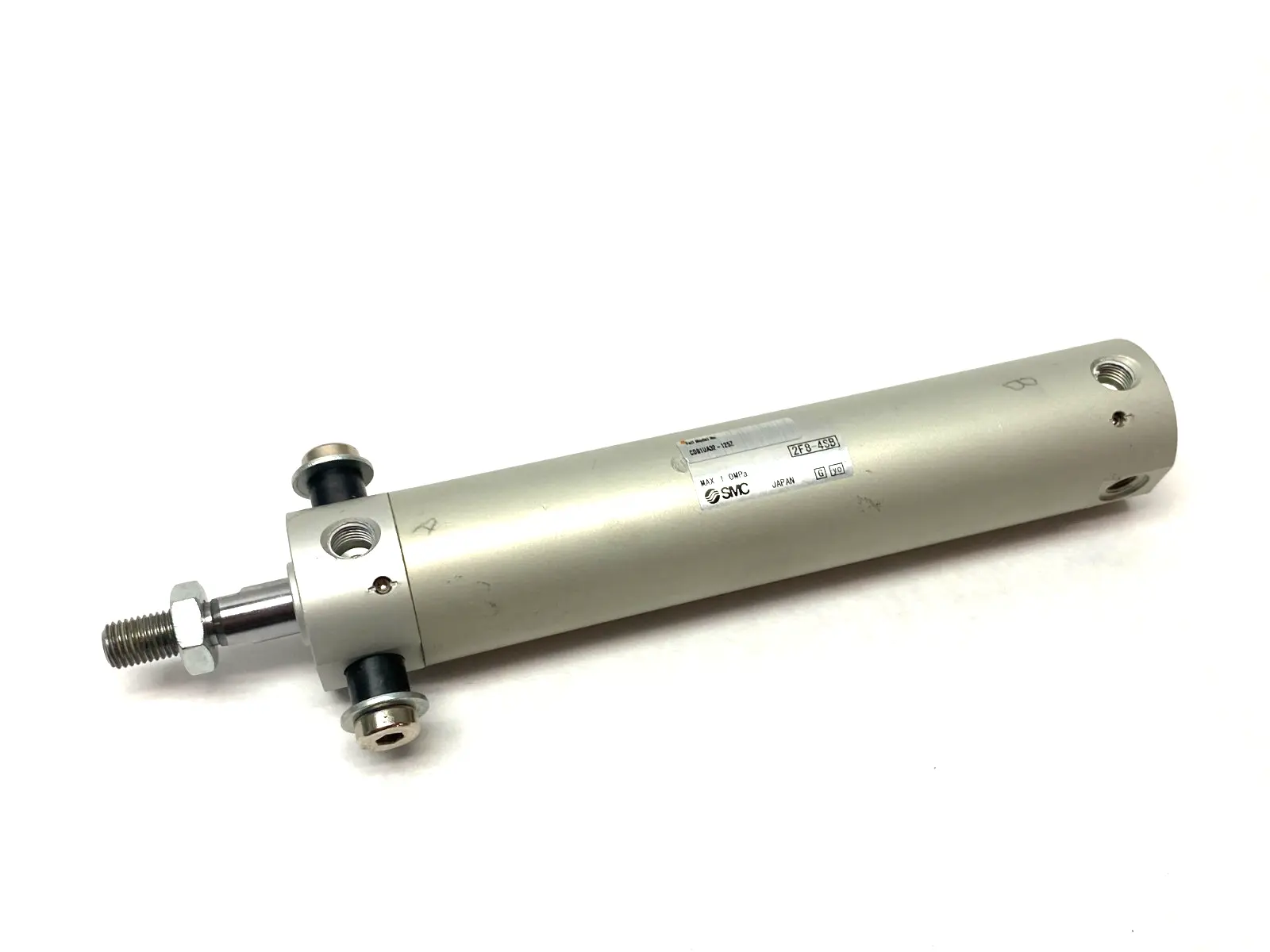 USED SMC ROUND BODY CYLINDER, DOUBLE ACTING