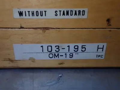 USED MITUTOYO 103195A