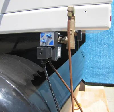 Used GARDNER DENVER HER7F-8 Tank Mounted Air Compressors California US | Bay Line Tool #1316245