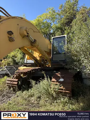 Used 1994 KOMATSU PC650LC-5 Crawler Excavators New Jersey US | Proxy Equipment #1380044