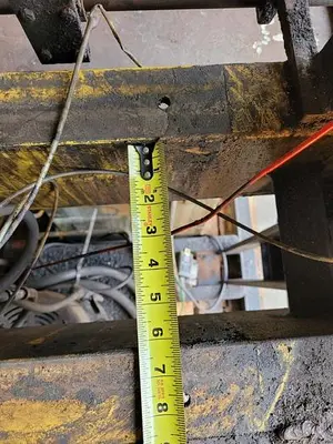 USED ENERPAC 30 TON H-FRAME PRESS