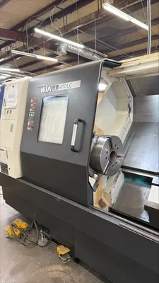 Used 2012 HYUNDAI WIA L400LC CNC Lathes Texas US | Hillary Machinery #1345848