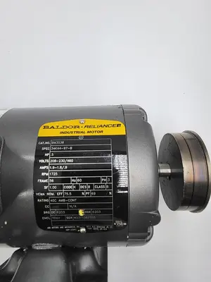 Used BALDOR BALDOR .5 HP 56 FRAME BW3538 & 104816101BP STEARNS 3FT LB NEMA2 BRAKE Motors (misc) | ND Industrial Surplus #1211372