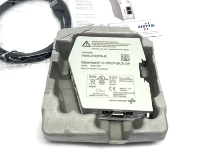 USED HMS NETWORKS, ANYBUS ETHERNET/IP TO PROFIBUS LINKING DEVICE KIT