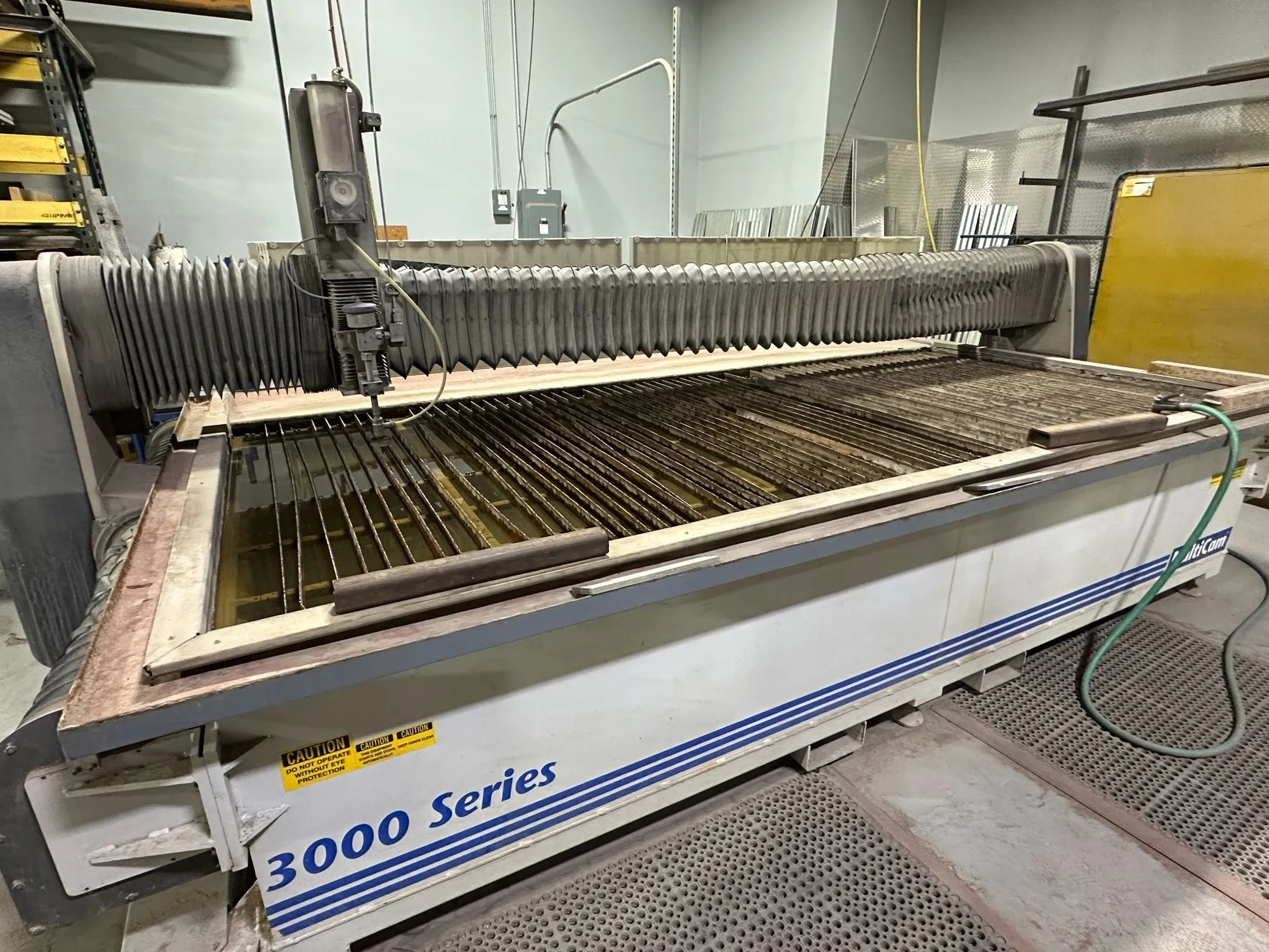 USED 2012 MULTICAM 3000 SERIES WATERJET