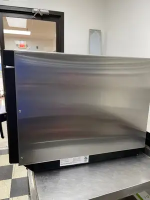 Used Amana Used Amana Menumaster MRC22S2 Commercial Microwave 2200 Watt with Screen 220V Ovens Illinois US | Falcon Restaurant Supply #1376518