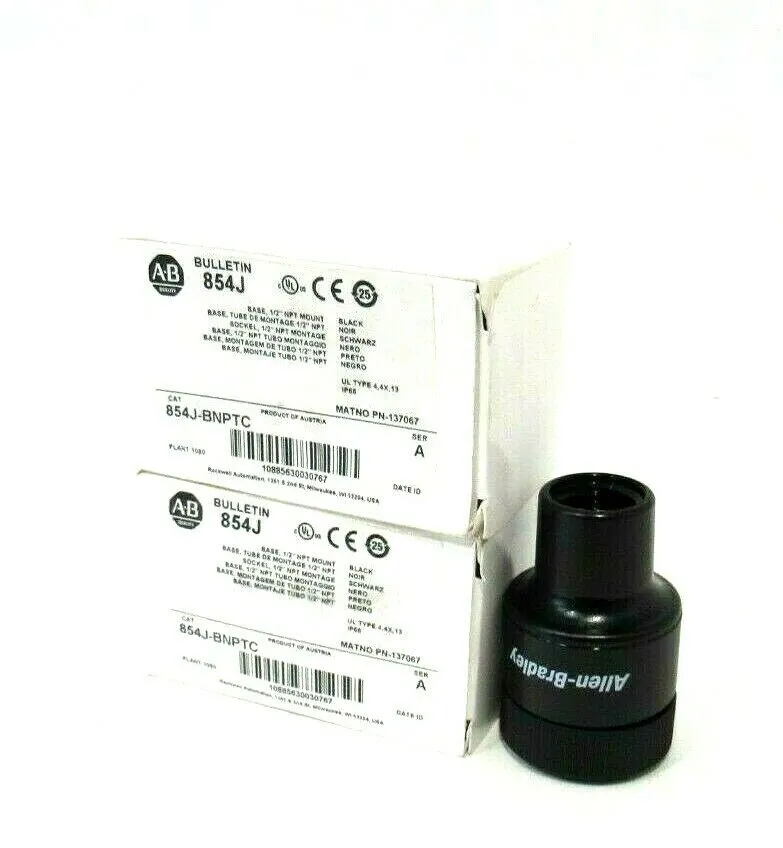 LOT OF 2 NEW ALLEN BRADLEY 854J-BNPTC MOUNTING BASE SER.A 854J-BNPTC