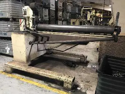 6,000 LB FE #PF-6000-08 FE POWERED DECOILER: STOCK #10175