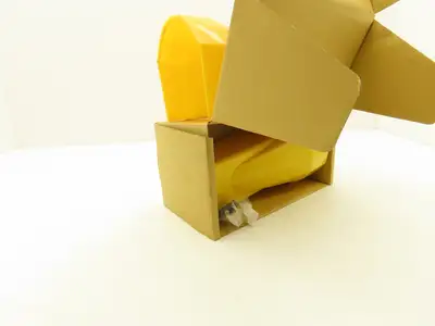 ARO 492P16 Foot Pedal Valve Safety Guard Yellow Plastic 114417  Lot of 2