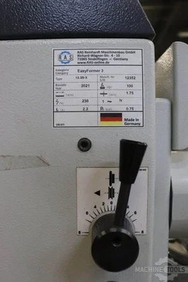USED 2021 RAS EASYFORMER 3 12.35-3